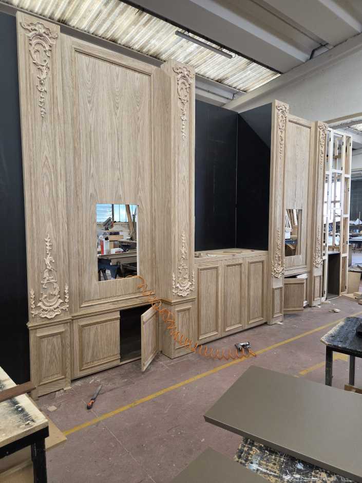 
Furniture installation in the field of interior architecture