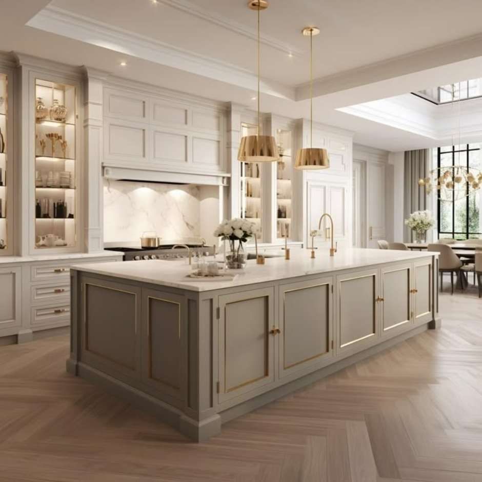 Classic style kitchen: