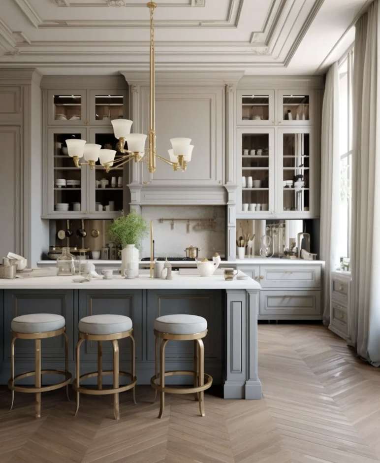 Classic style kitchen: