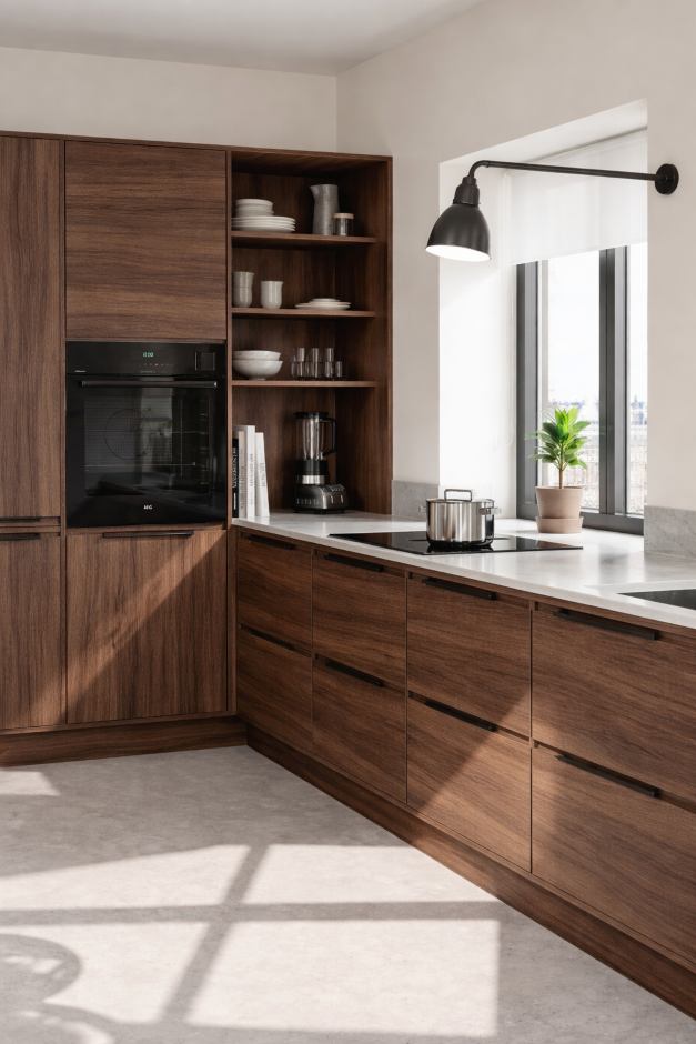 Cucine su misura ad angolo