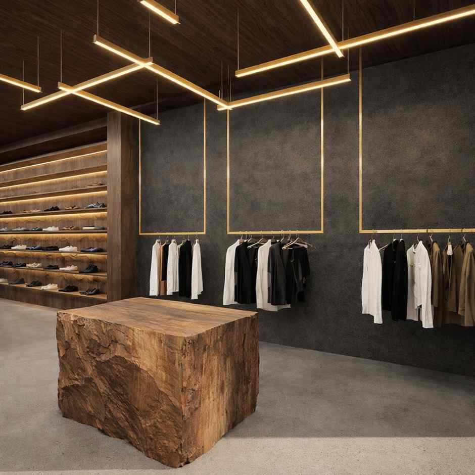 Allestimento per boutique di lusso